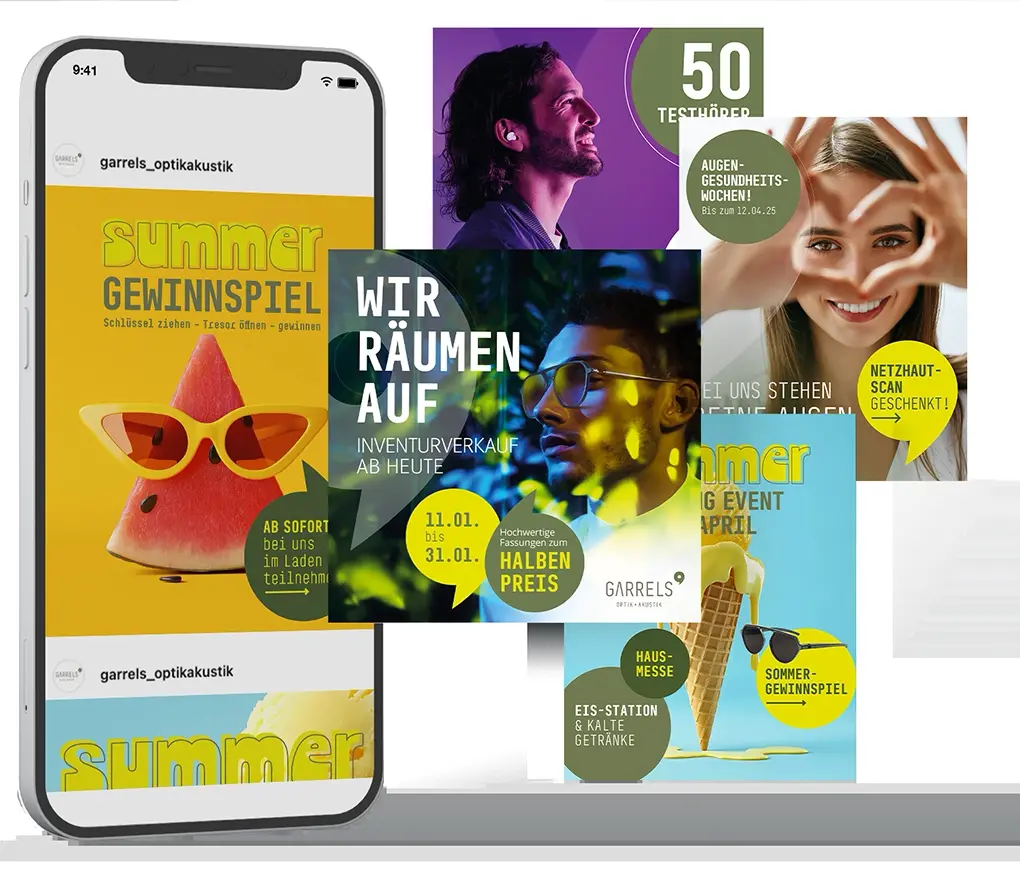 Sommerkampagne Garrels Hörgeräte