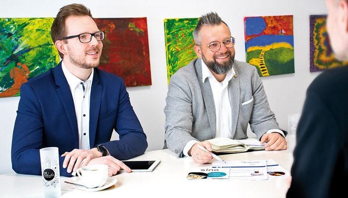 Thomas Häusler und Michael Becker