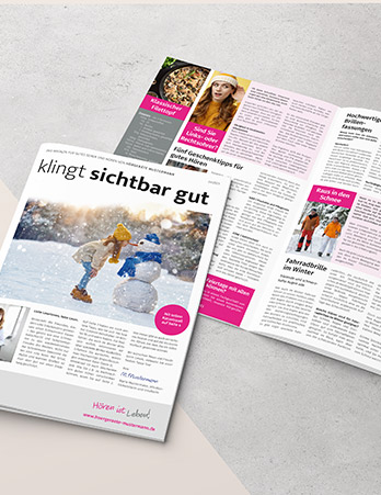 Kundenmagazin 'Klingt sichtbar gut'